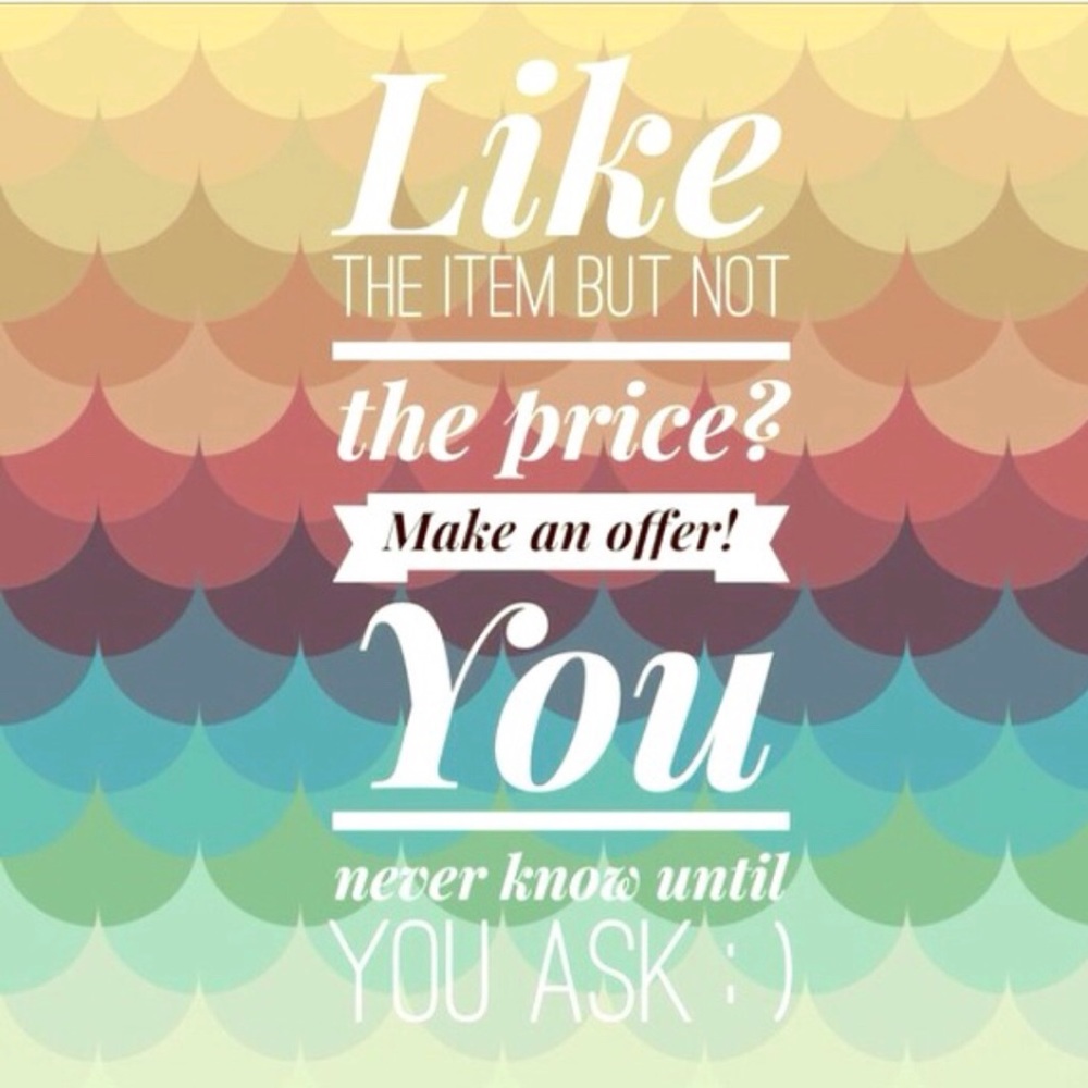 ⭐️🌈Make me an Offer🌈⭐️